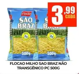 Fort Supermercados Flocao milho sao braz não transgênico pc oferta
