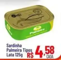 Max Atacadista Sardinha Palmeira Tipos oferta