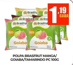 Fort Supermercados Polpa brasfrut manga/ goiaba/tamarindo oferta