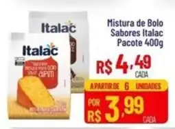 Max Atacadista Mistura de Bolo Sabores Italac oferta