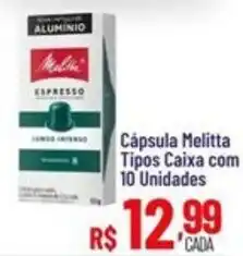Max Atacadista Cápsula melitta tipos oferta