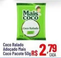 Max Atacadista Coco ralado adoçado mais coco pacote 50g oferta
