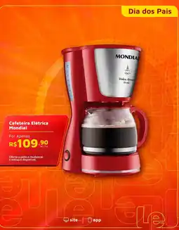 Le Biscuit Cafeteira Elétrica Mondial oferta