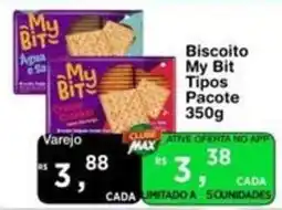 Max Atacadista Biscoito my bit tipos pacote oferta
