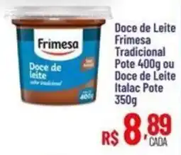 Max Atacadista Doce de leite frimesa tradicional oferta