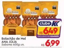 Komprao Atacadista Bolachão de mel ana júlia oferta