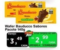 Max Atacadista Wafer Bauducco Sabores oferta