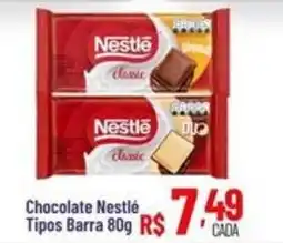 Max Atacadista Chocolate Nestlé Tipos Barra oferta