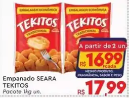 Komprao Atacadista Empanado seara tekitos oferta