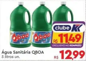 Komprao Atacadista Água Sanitária QBOA oferta