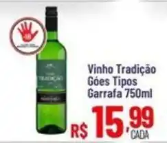Max Atacadista Vinho tradição gões tipos oferta