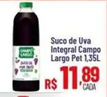 Max Atacadista Suco de Uva Integral Campo Largo oferta