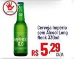 Max Atacadista Cerveja Império sem Álcool Long Neck oferta