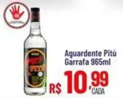 Max Atacadista Aguardente Pitú oferta