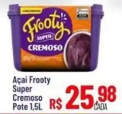 Max Atacadista Açaí frooty super cremoso oferta
