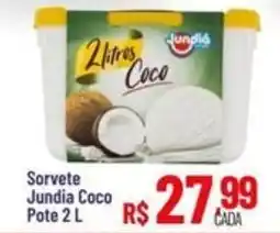 Max Atacadista Sorvete Jundia Coco oferta