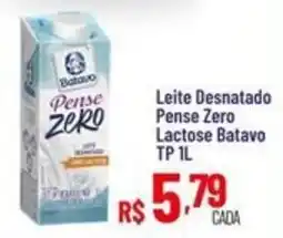 Max Atacadista Leite desnatado pense zero lactose batavo oferta