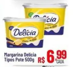 Max Atacadista Margarina delicia tipos pote oferta