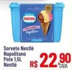 Max Atacadista Sorvete Nestlé Napolitanino oferta