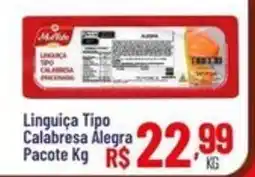Max Atacadista Linguiça Tipo Calabresa Alegra oferta