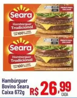 Max Atacadista Hambúrguer Bovino Seara oferta