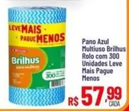 Max Atacadista Pano azul multiuso brilhus oferta