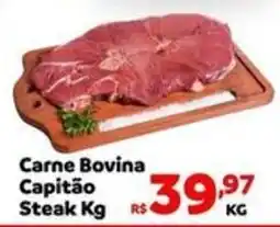 Max Atacadista Carne Bovina Capitão Steak Kg oferta