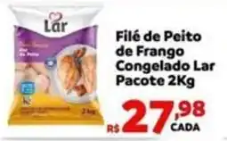 Max Atacadista Filé de Peito de Frango Congelado Lar oferta