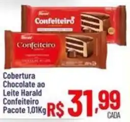 Max Atacadista Cobertura Chocolate ao Leite Harald Confeiteiro oferta