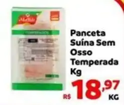 Max Atacadista Panceta Suína Sem Osso Temperada oferta