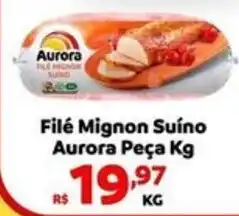 Max Atacadista Filé Mignon Suíno Aurora Peça Kg oferta