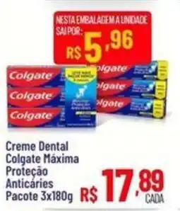 Max Atacadista Creme Dental Colgate Máxima Proteção Anticaries oferta
