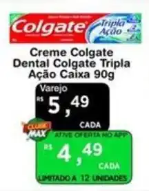 Max Atacadista Creme Colgate Dental Colgate Tripla Ação oferta