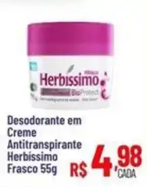 Max Atacadista Desodorante em creme antitranspirante herbissimo oferta