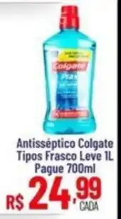 Max Atacadista Antisséptico colgate tipos frasco leve oferta