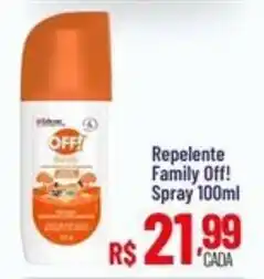 Max Atacadista Repelente family off! spray oferta