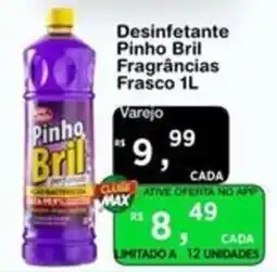 Max Atacadista Desinfetante Pinho Bril Fragrâncias oferta
