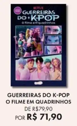 Livraria Leitura Guerreiras do k-pop o filme em quadrinhos oferta
