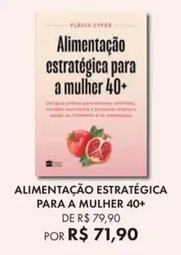 Livraria Leitura Alimentação estratégica para a mulher 40+ oferta