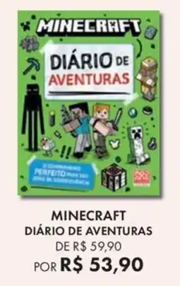 Livraria Leitura Minecraft diário de aventuras oferta