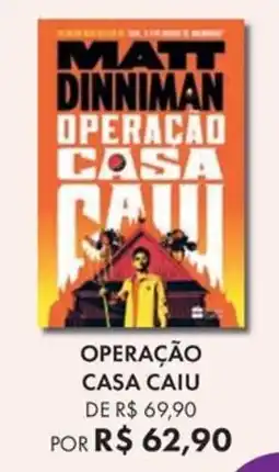 Livraria Leitura Operação casa caiu oferta