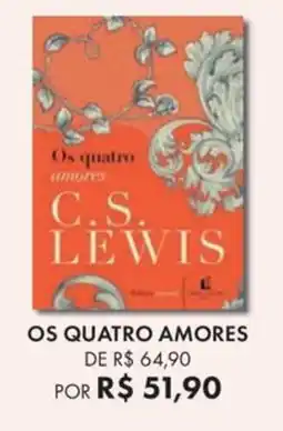Livraria Leitura os quatro amores oferta