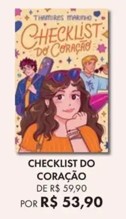 Livraria Leitura Checklist do coração oferta