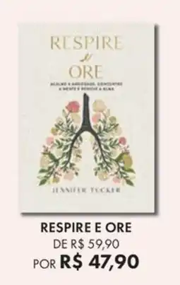 Livraria Leitura Respire e ore oferta