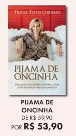 Livraria Leitura Pijama de oncinha oferta