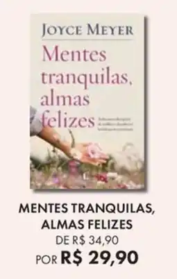 Livraria Leitura mentes tranquilas, almas felizes oferta