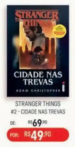 Livraria Leitura Stranger Things Cidade nas Trevas oferta