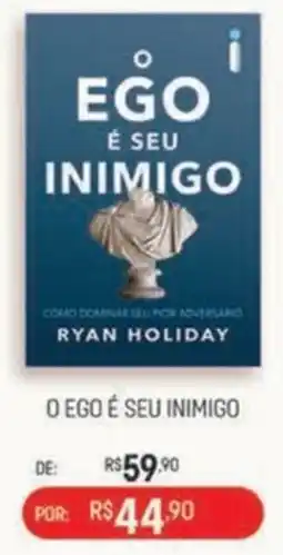 Livraria Leitura O ego é seu inimigo oferta