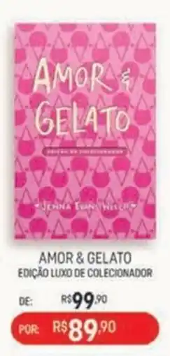 Livraria Leitura amor & gelato edição luxo de colecionador oferta