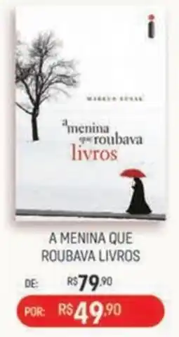 Livraria Leitura A menina que roubava livros oferta